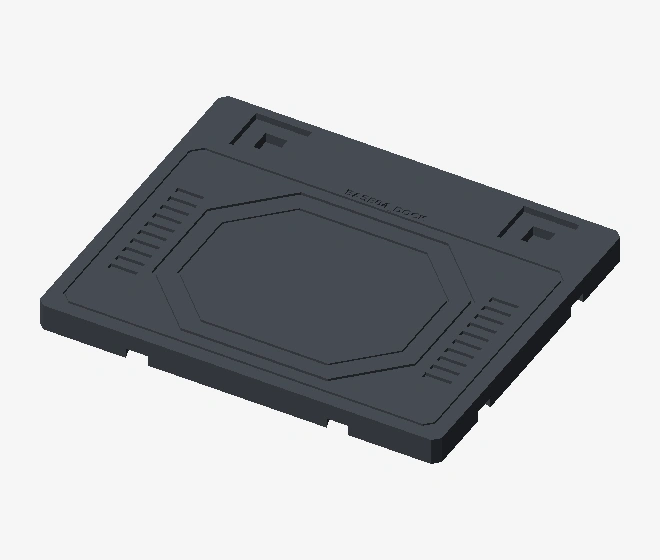 BASE04_DOCKの3D形状